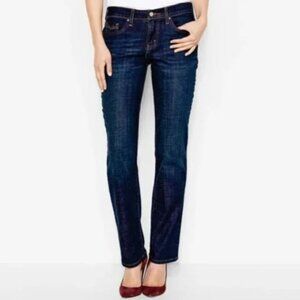 Levi’s Women's 505 Medium Blue Wash High Rise Straight Leg Jeans Size W32 / L28